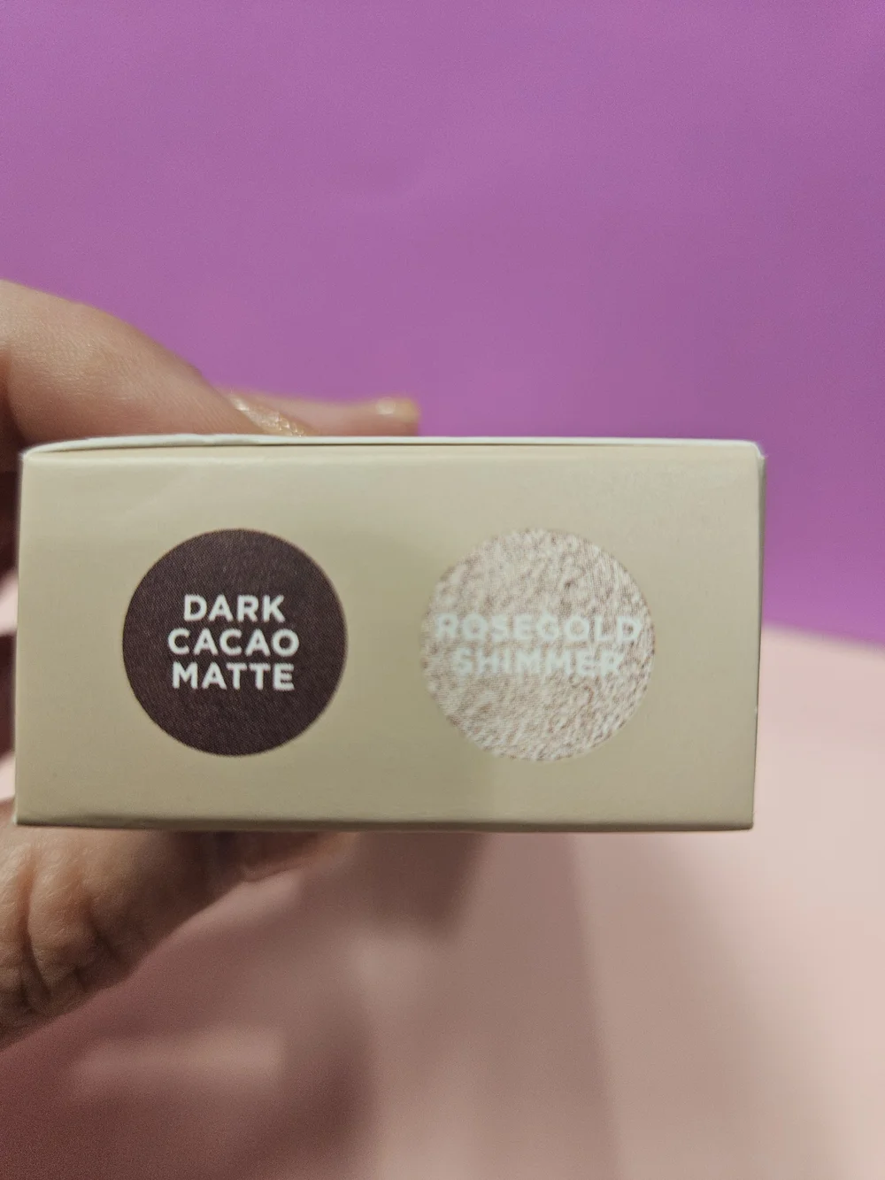 Laura Mercier Mini Caviar Stick Eye Duo – Caoco Matte And Rose GOLD shimmer
